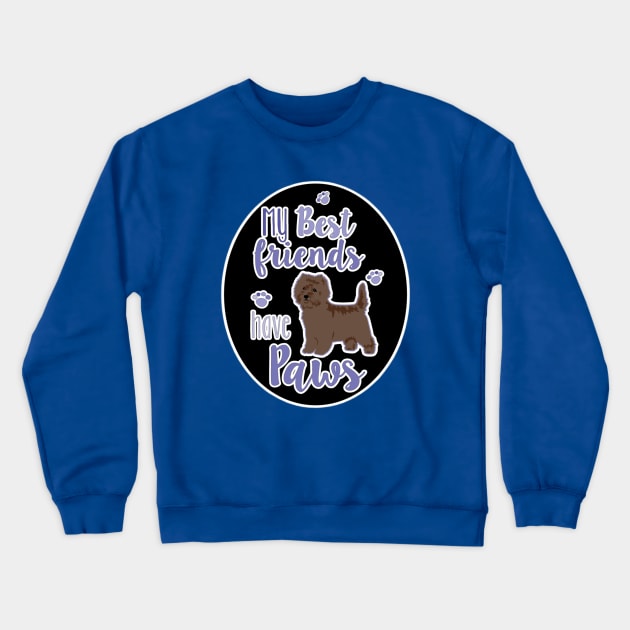 Cairn Terrier Crewneck Sweatshirt by PB&J Designs